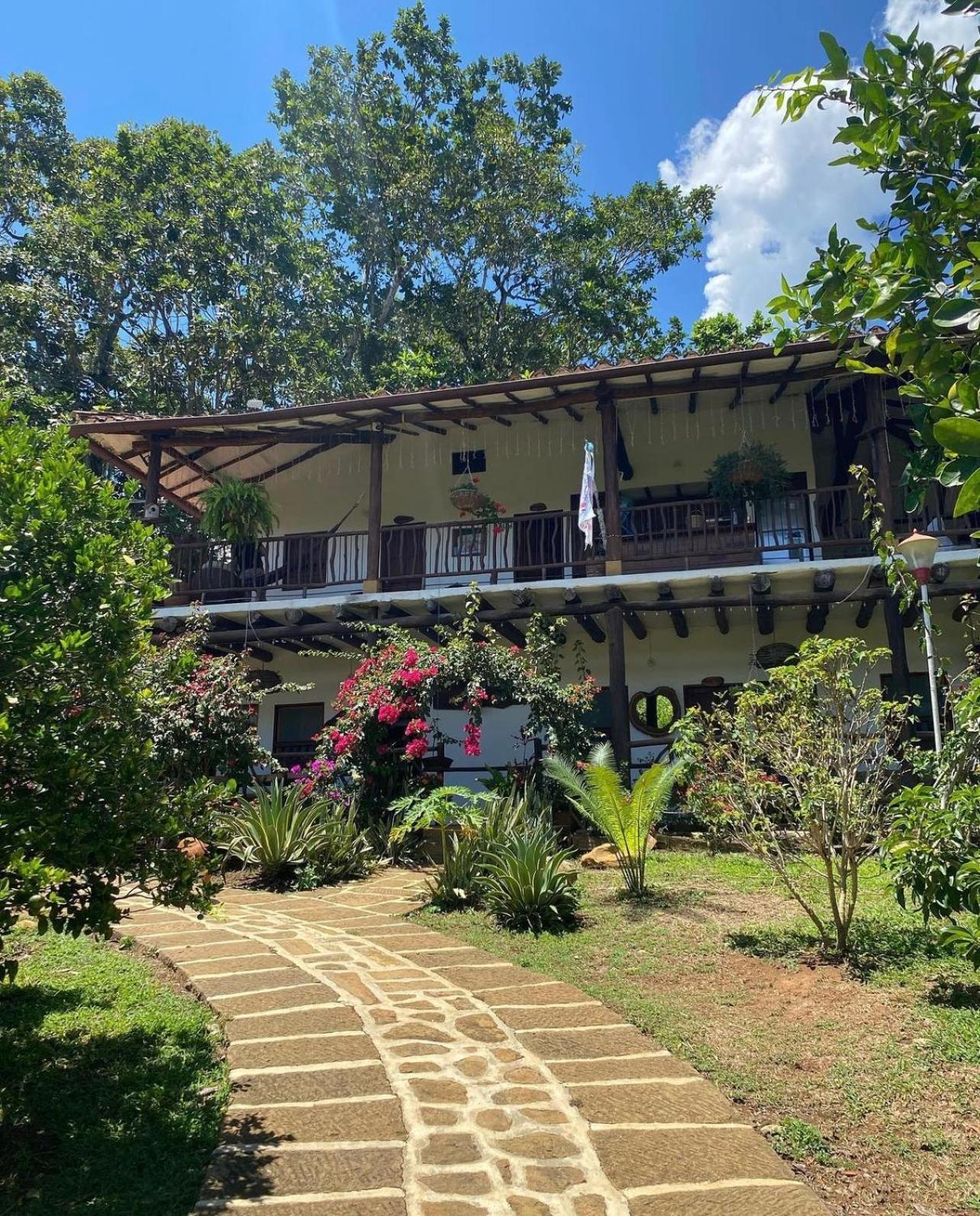 Hostal Villa San Rafael Barichara Exterior foto